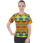 Tribal pattern                                                        Women s Sport Raglan Tee