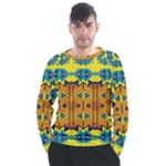 Tribal pattern                                                        Men s Long Sleeve Raglan Tee