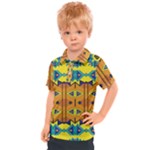 Tribal pattern                                                        Kids  Polo Tee