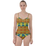Tribal pattern                                                         Sweetheart Tankini Set