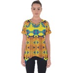 Tribal pattern                                                         Cut Out Side Drop Tee