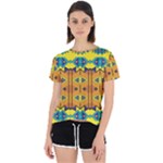 Tribal pattern                                                         Open Back Sport Tee