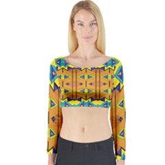 Long Sleeve Crop Top 