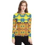 Tribal pattern                                                         Women s Long Sleeve Rash Guard