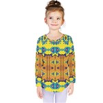 Tribal pattern                                                           Kids  Long Sleeve Tee