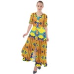Tribal pattern                                                            Waist Tie Boho Maxi Dress