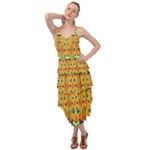 Tribal pattern                                                             Layered Bottom Dress