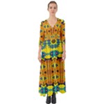 Tribal pattern                                                             Button Up Boho Maxi Dress