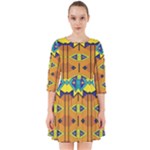Tribal pattern                                                        Smock Dress
