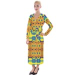 Tribal pattern                                                            Velvet Maxi Wrap Dress