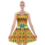Tribal pattern                                                          Velvet Skater Dress