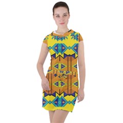 Drawstring Hooded Dress 