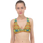Tribal pattern                                                        Classic Banded Bikini Top
