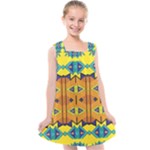 Tribal pattern                                                       Kids  Cross Back Dress