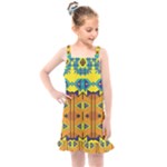 Tribal pattern                                                       Kids  Overall Dress