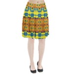 Tribal pattern                                                      Pleated Skirt