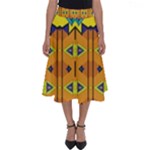 Tribal pattern                                                          Perfect Length Midi Skirt