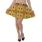 Tribal pattern                                                         Velvet Skater Skirt