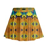Tribal pattern                                                            Mini Flare Skirt