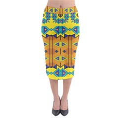 Midi Pencil Skirt 