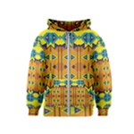 Tribal pattern                                                          Kids Zipper Hoodie