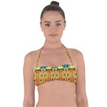 Tribal pattern                                                          Halter Bandeau Bikini Top