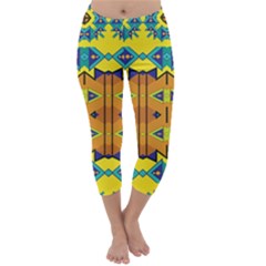 Capri Winter Leggings Front Capri Winter Leggings Front