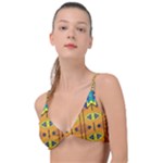 Tribal pattern                                                         Knot Up Bikini Top