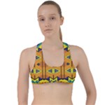 Tribal pattern                                                         Criss Cross Racerback Sports Bra
