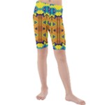 Tribal pattern                                                        Kids  Mid Length Swim Shorts
