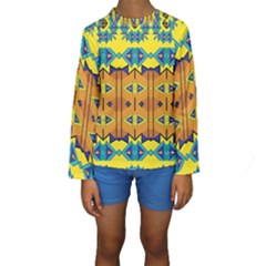 Kids  Long Sleeve Swimwear 