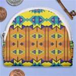 Tribal pattern                                                          Horseshoe Style Canvas Pouch