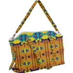 Tribal pattern                                                       Canvas Crossbody Bag
