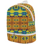 Tribal pattern                                                      Zip Bottom Backpack