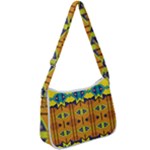 Tribal pattern                                                      Zip Up Shoulder Bag