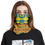 Tribal pattern                                                     Face Covering Bandana (Two Sides)