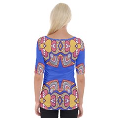 Wide Neckline T-Shirt 