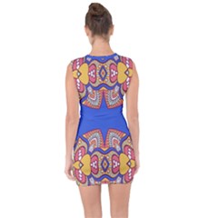 Lace Up Front Bodycon Dress 