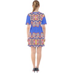 Sixties Short Sleeve Mini Dress 