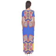 Short Sleeve Maxi Dress 