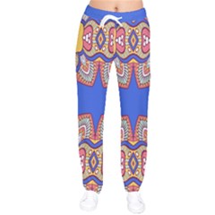 Women Velvet Drawstring Pants 