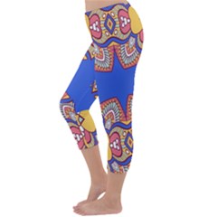 Capri Winter Leggings Back Capri Winter Leggings Back