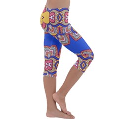 Kids  Lightweight Velour Capri Leggings  