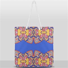 Full Print Rope Handle Tote (Large) 