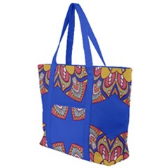Zip Up Canvas Bag 