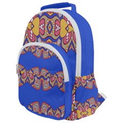 Rounded Multi Pocket Backpack 