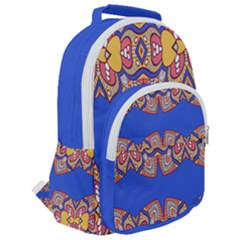 Rounded Multi Pocket Backpack 