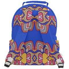 Rounded Multi Pocket Backpack 