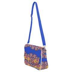 Shoulder Bag with Back Zipper 