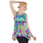Watercolors spots                                                          Side Drop Tank Tunic